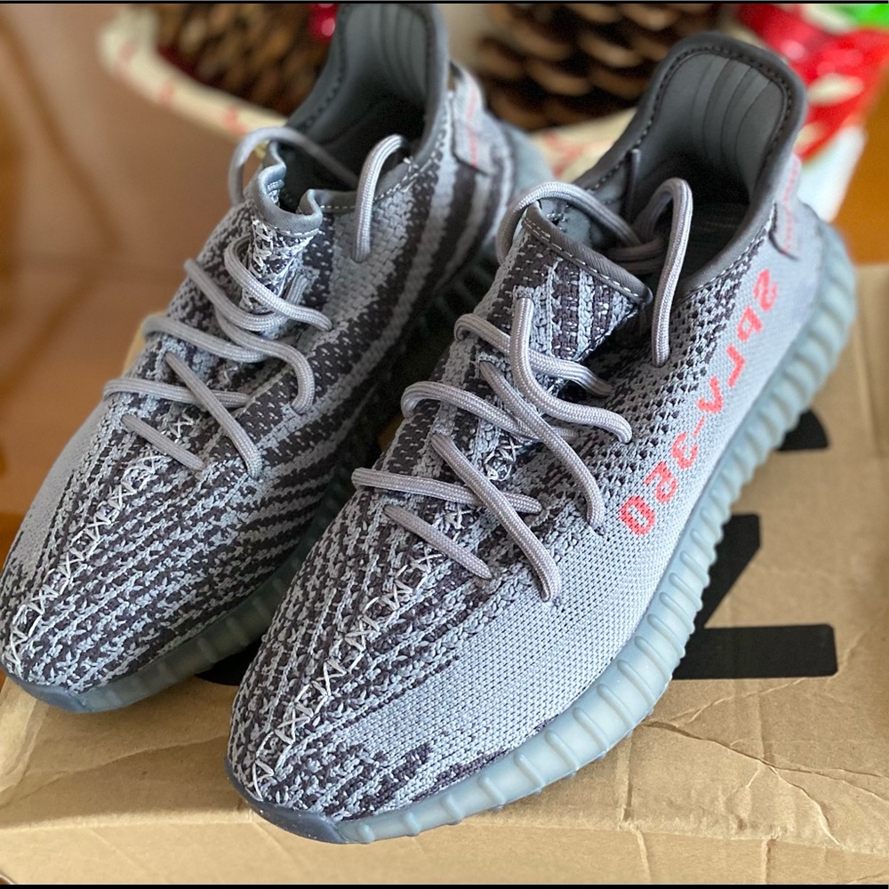 Look-a-like Zebra grey MEN’s US 8 yeezy 350boast